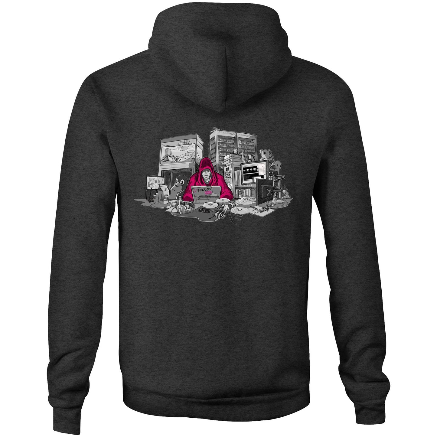 Sekuro Desk Hacker Redux - AS Colour Stencil Hoodie