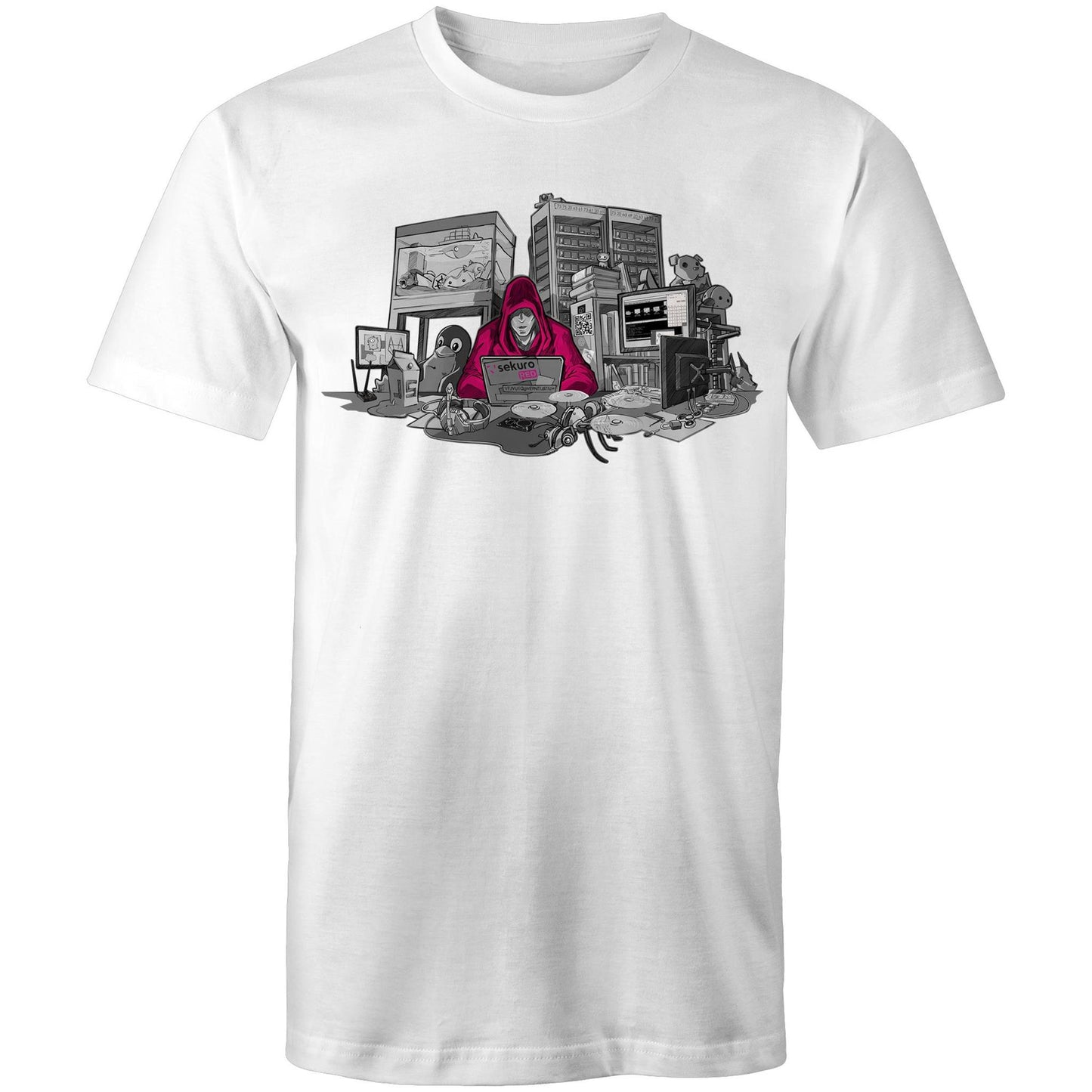 Sekuro Desk Hacker Redux - AS Colour Unisex Staple T-Shirt