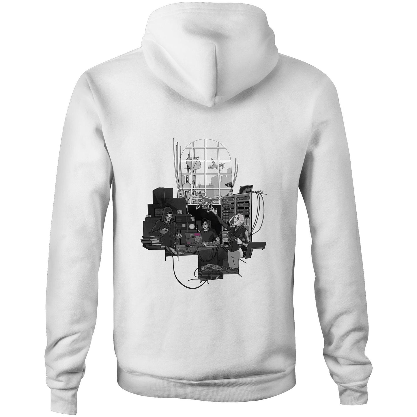 Sekuro OG Hacker Den Redux - AS Colour Stencil Hoodie