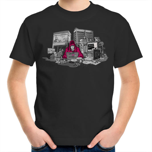 Sekuro Desk Hacker Redux - AS Colour Kids T-Shirt