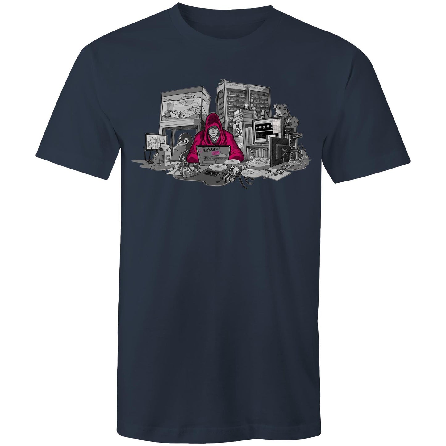 Sekuro Desk Hacker Redux - AS Colour Unisex Staple T-Shirt