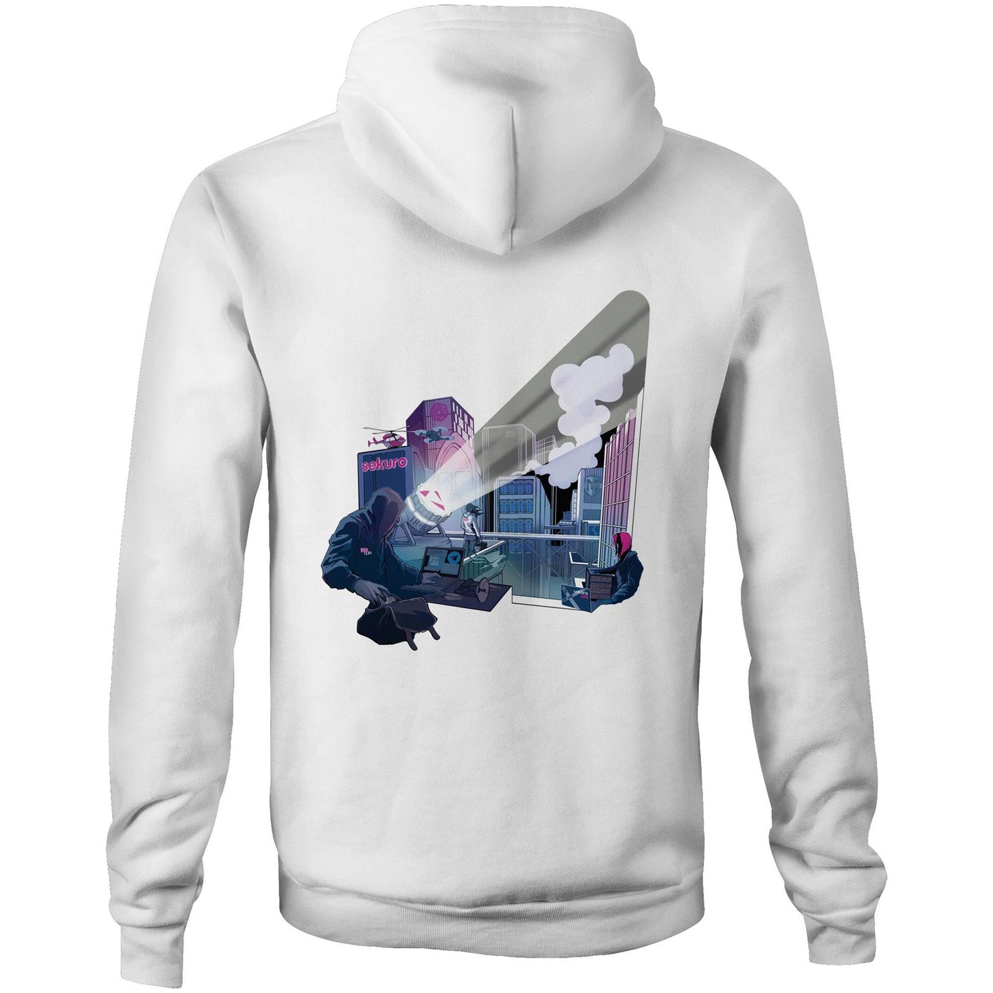 Sekuro City Sek-Signal - Autumn 2023 - Pocket Hoodie Sweatshirt