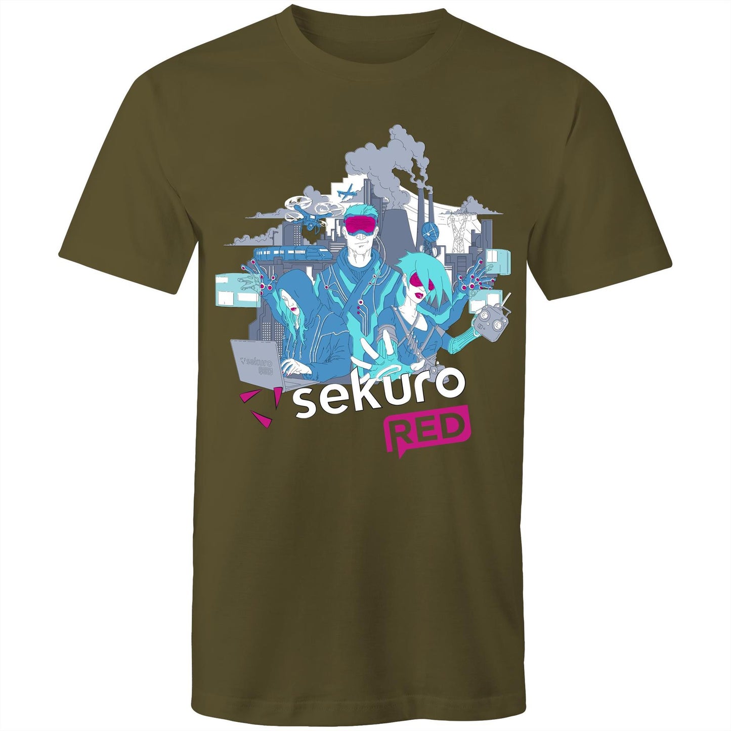 Sekuro RED - AS Colour Staple - Mens T-Shirt